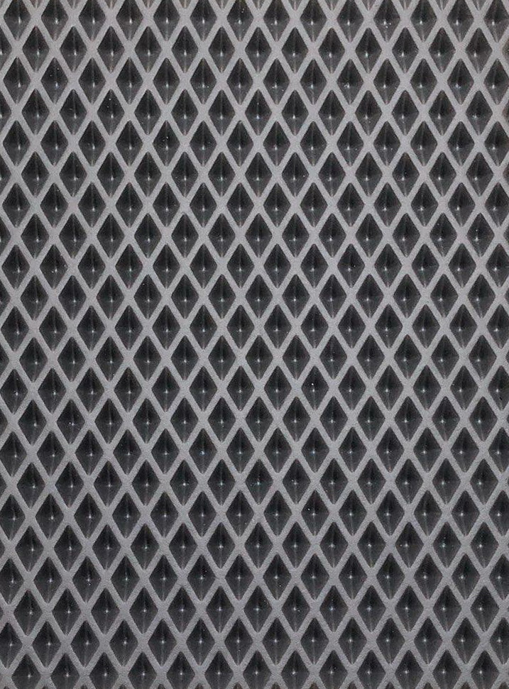 Коврик грязезащитный  Эва ромб серый