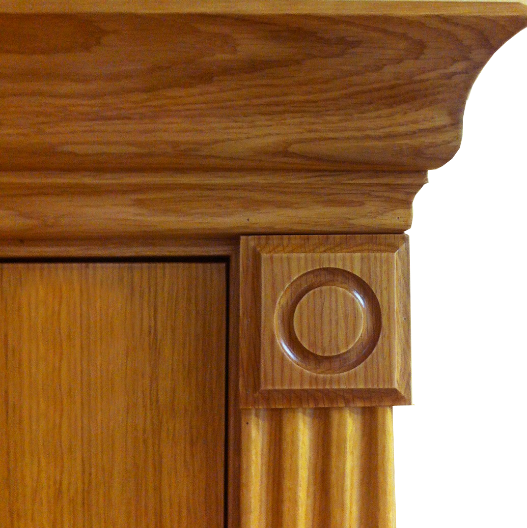 Наличник деревянный на дверь фото
