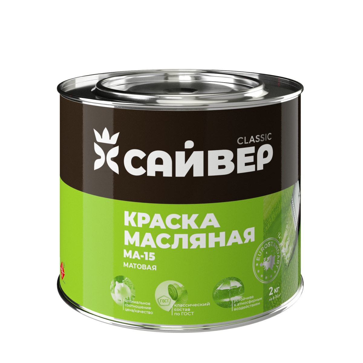 Краска масляная 1 кг