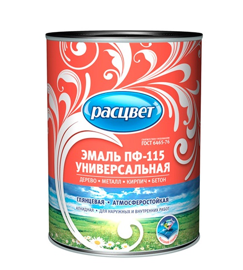Эмаль ПФ-115 "РАСЦВЕТ ГОСТ" белая 2,7кг /6/