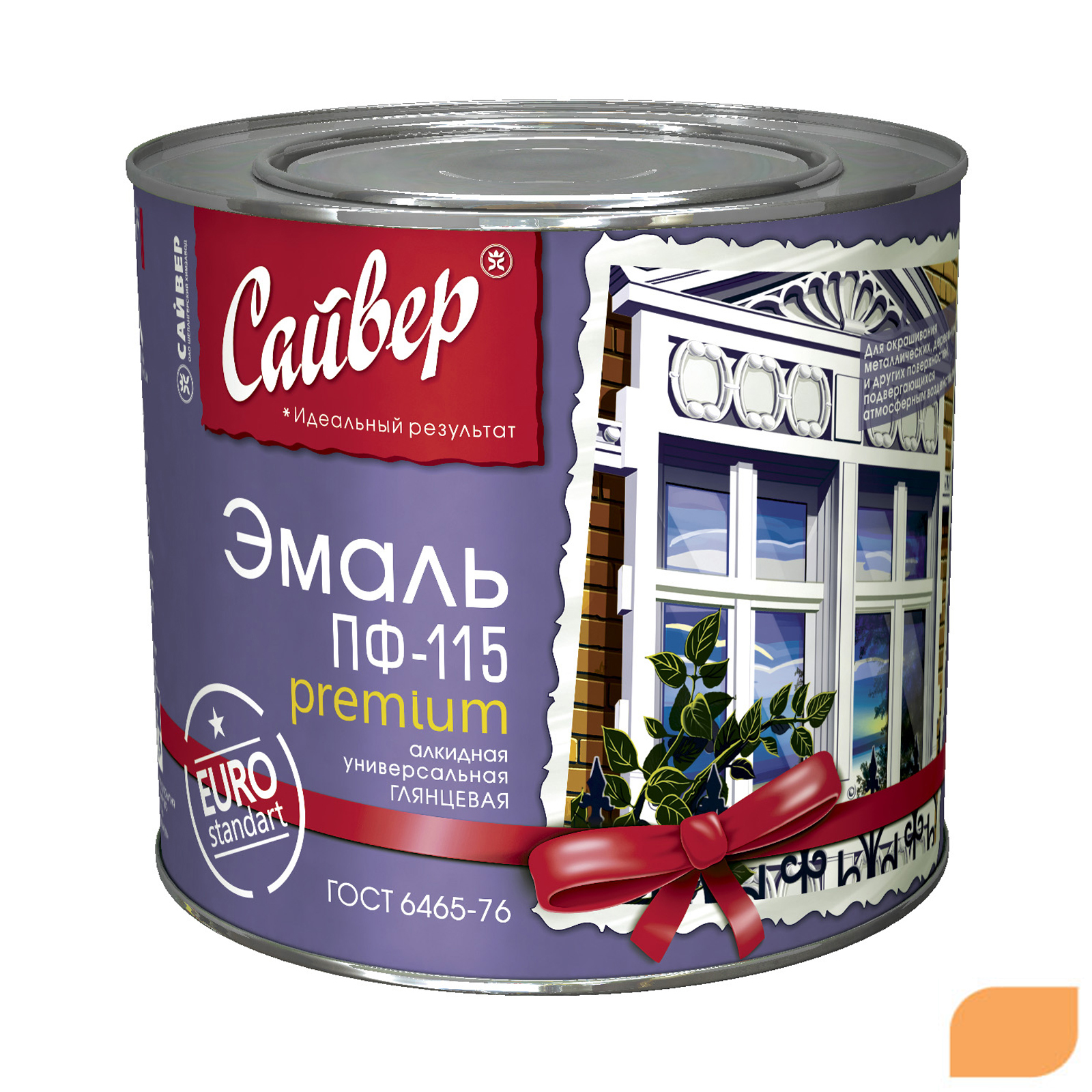 Эмаль ПФ-115 персик (0,8кг) (14) Сайвер ЗАКАЗ