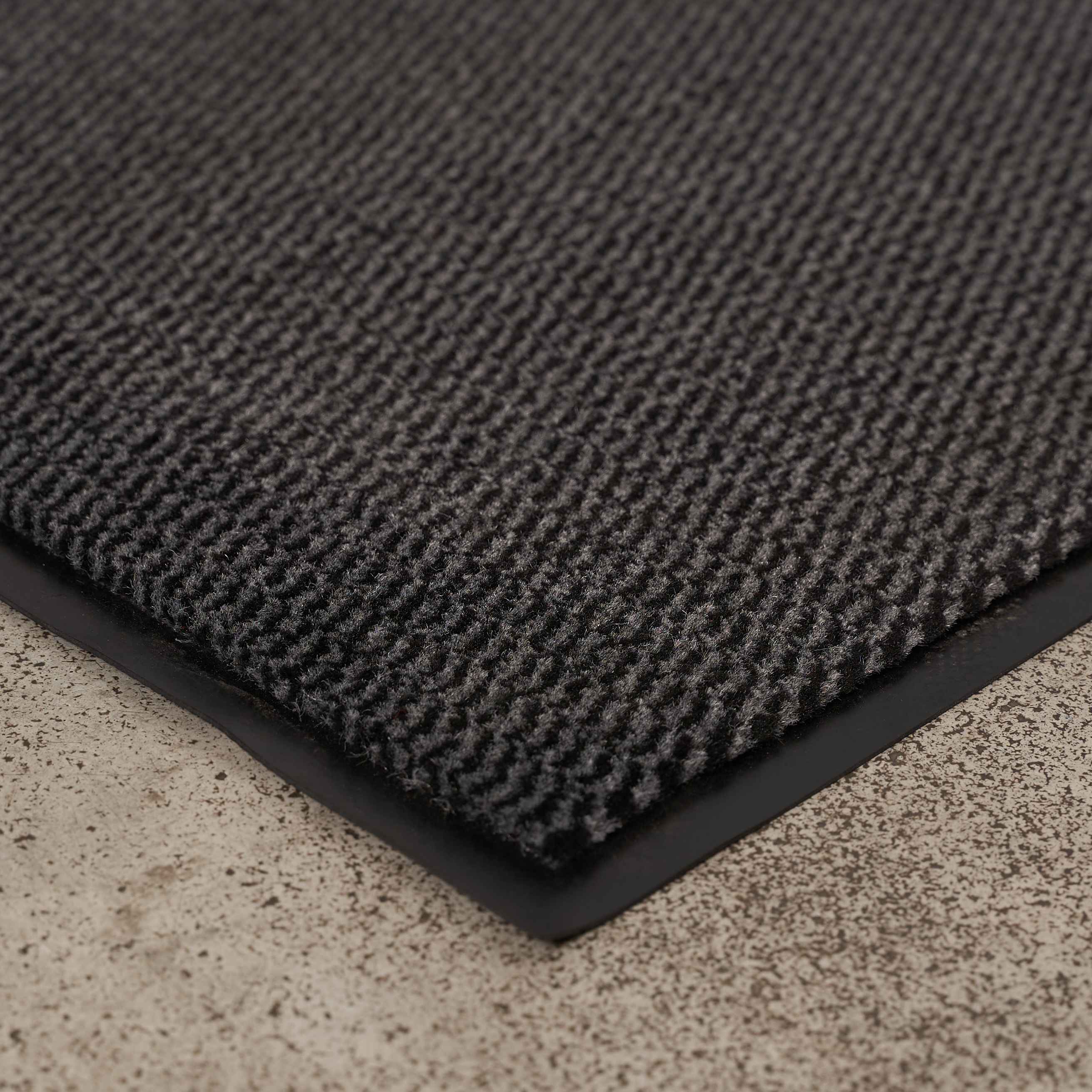 Коврик Профи с разрезным ворсом 100 200см серый